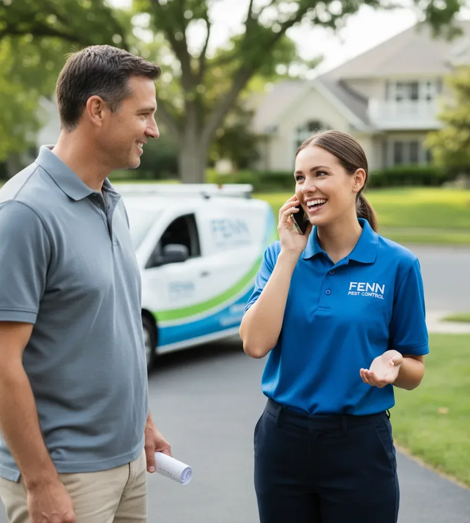 Fenn Pest Control customer support in Evans
